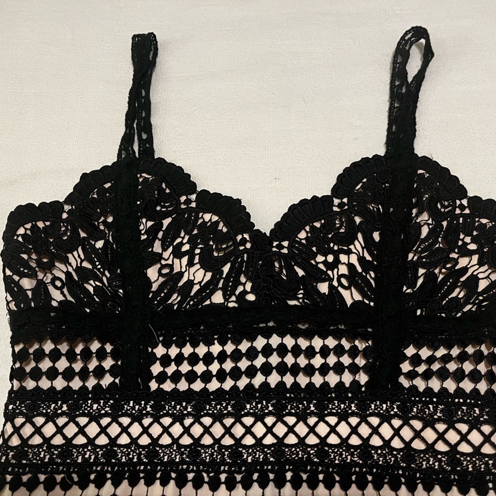 Womens gorgeous, NWT Black/white strapless dress, sz S/2-4